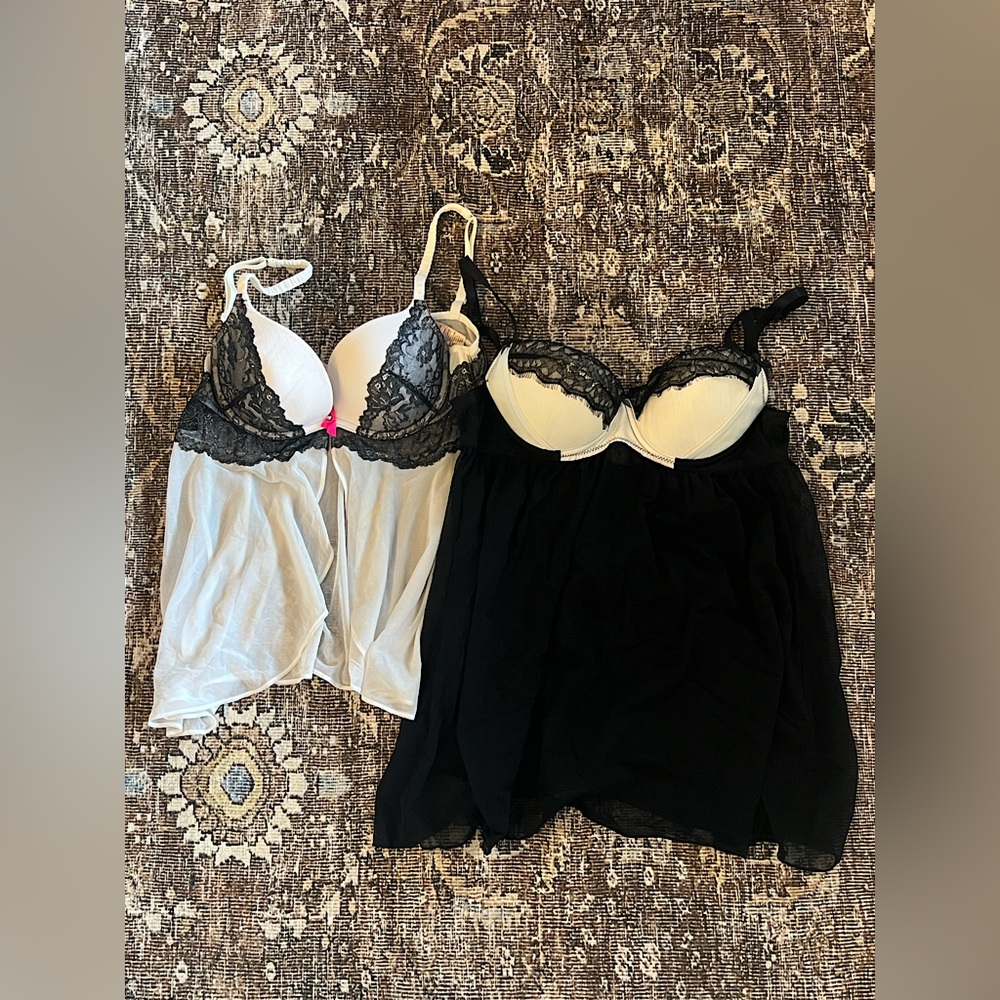 TWO BABYDOLLS - SIZE S